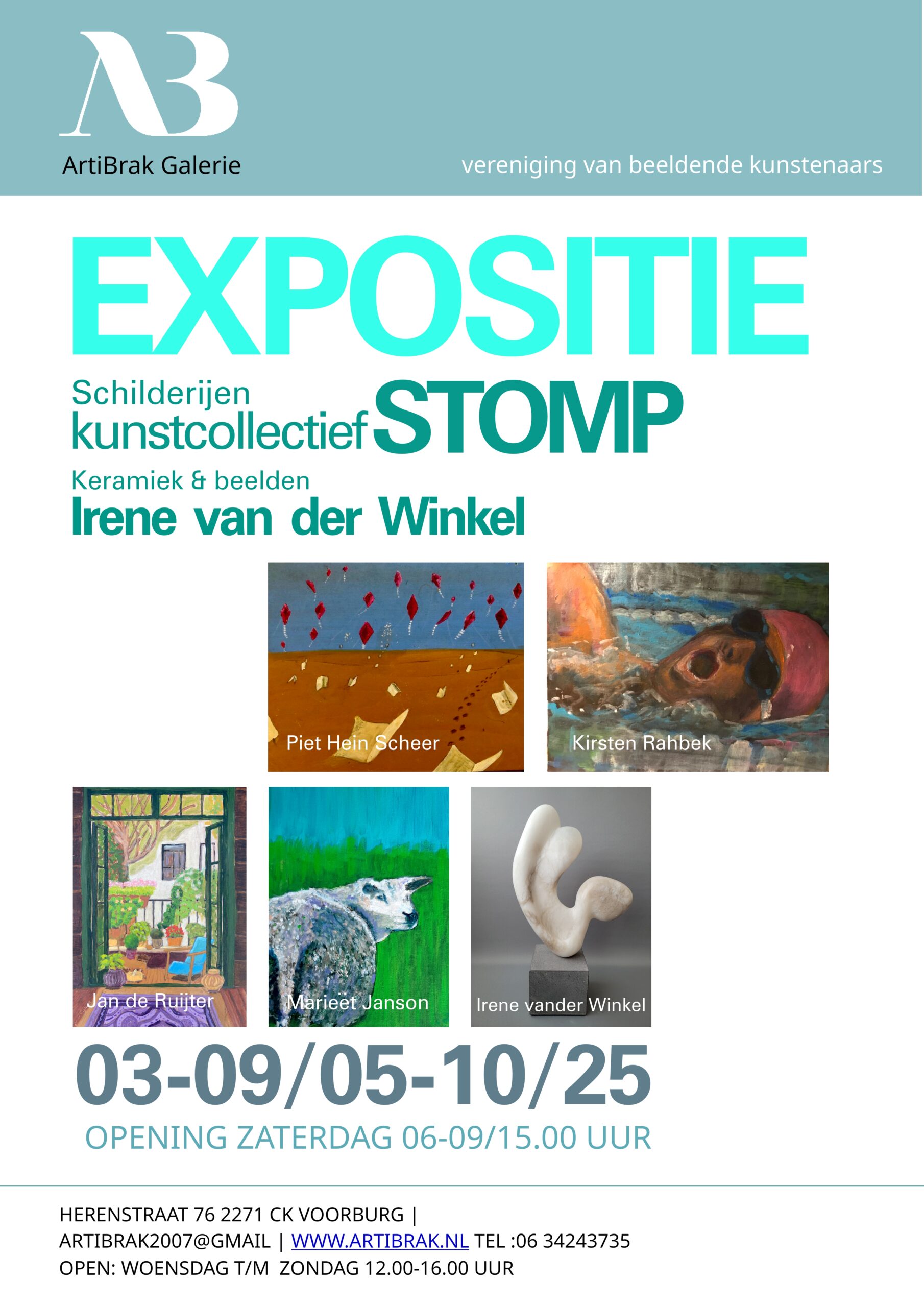posterSeptember (2) Expositie 4 x anders